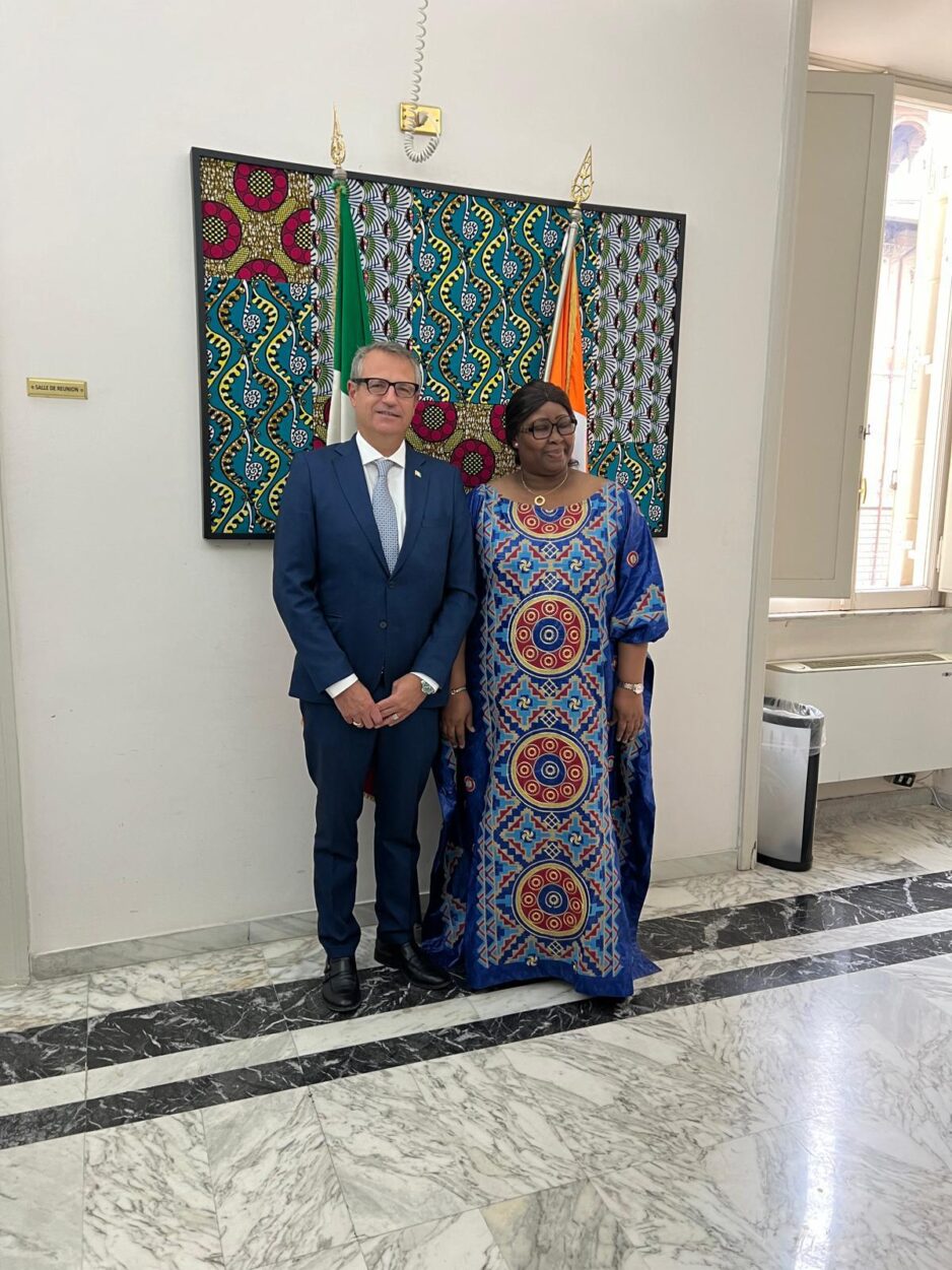 Incontro con il nuovo Ambasciatore signora Nogozene BAKAYOKO